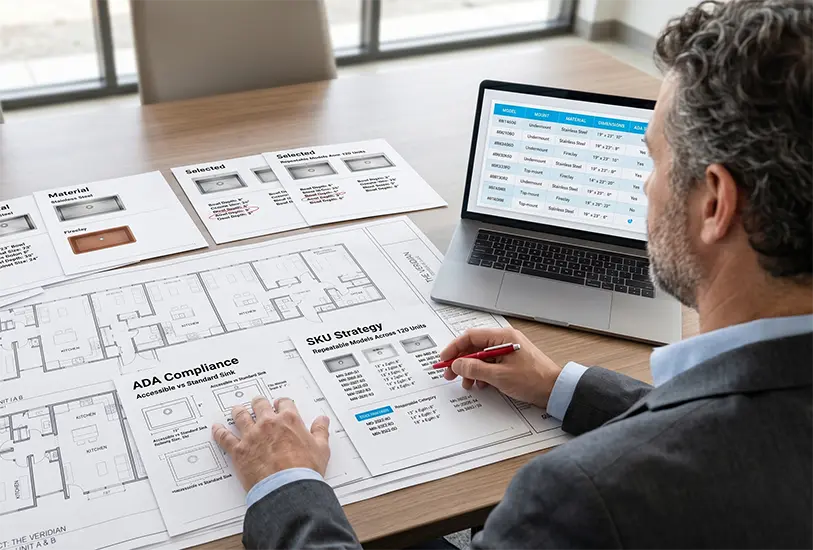 How to Choose Sinks for Multifamily Projects