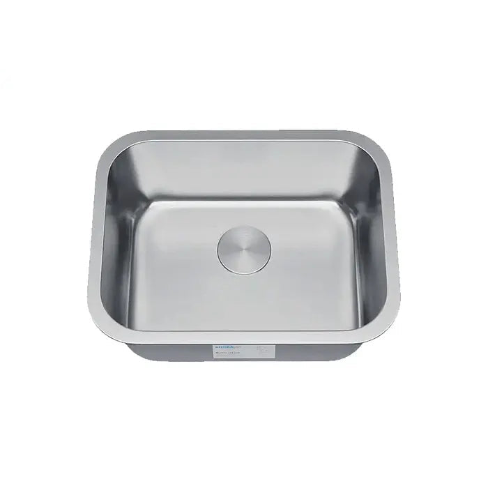 20" Compact Undermount Stainless Steel Single Bowl ADA Kitchen and RV Sink