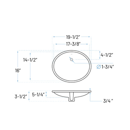 Technical Drawing of ADA-VCS-1417-O