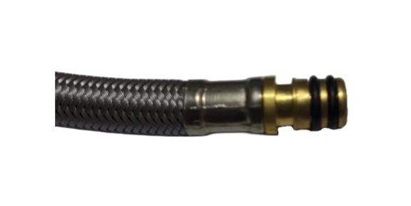 59-1/2" Faucet Hose for 13/16" Spray Head with Nub Quick Connect End, AL2-01