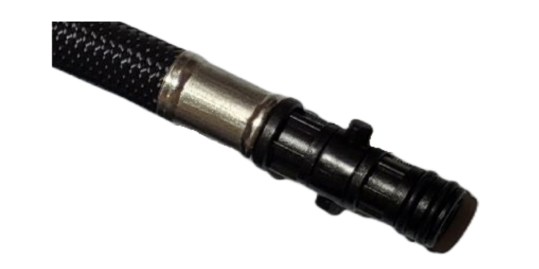 59-1/2" Slim Faucet Hose for 13/16" Spray Head – Extended Quick Connect End, AL2-03