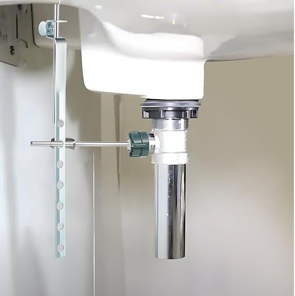 Brushed Nickel Stainless Steel Bathroom Popup Drain with Lift Rod, AL5-07-BN