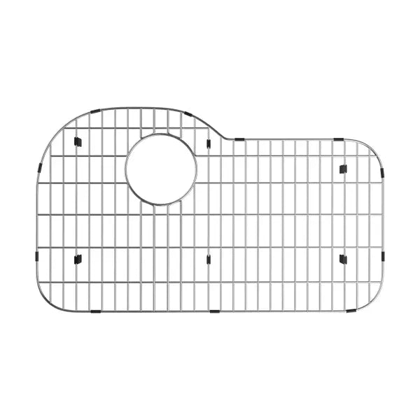 27-3/4" Stainless Steel Grid Bottom Protector for Offset Single Bowl Kitchen Sink, GR-3222