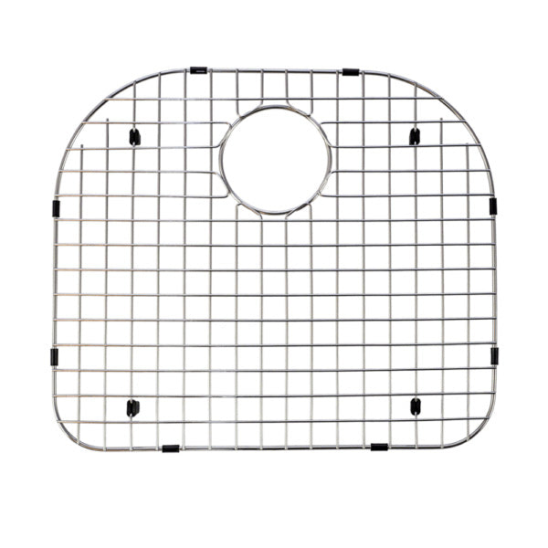 D-Shaped 19-1/8" Stainless Steel Grid Bottom Protector for Kitchen Sink, GR-2321