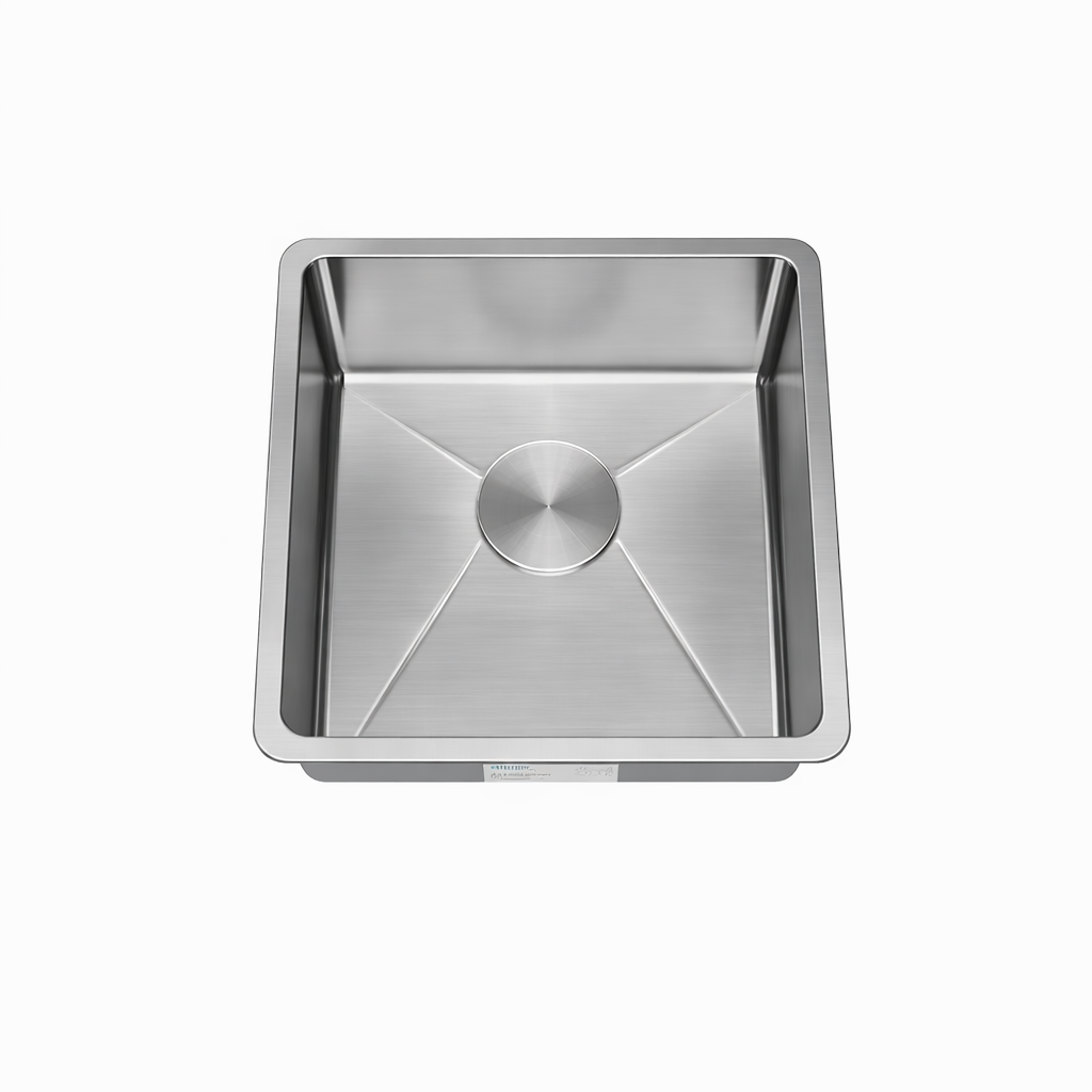 16" Undermount Stainless Steel Bar & Prep Sink, KH-1618-9-S-R20