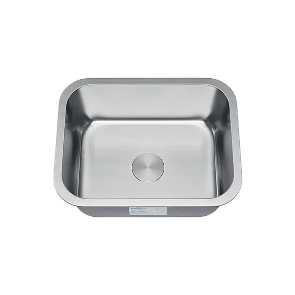 20" Undermount Stainless Steel Single Bowl Bar, Prep, RV, Kitchen Sink, KSN-2016-9-S