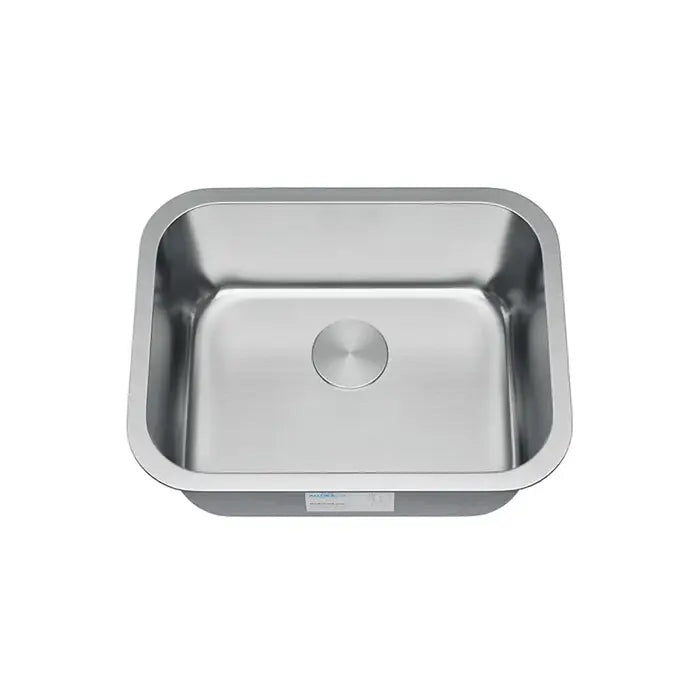 23" Undermount 7-inch Deep Stainless Steel Single Bowl Kitchen Sink, KSN-2318-7-S