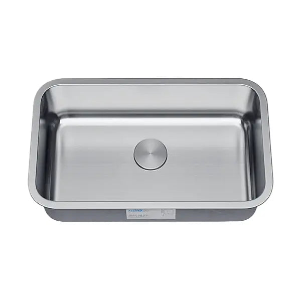 27" Undermount Stainless Steel Single Bowl Kitchen Sink, KSN-2718-9-S