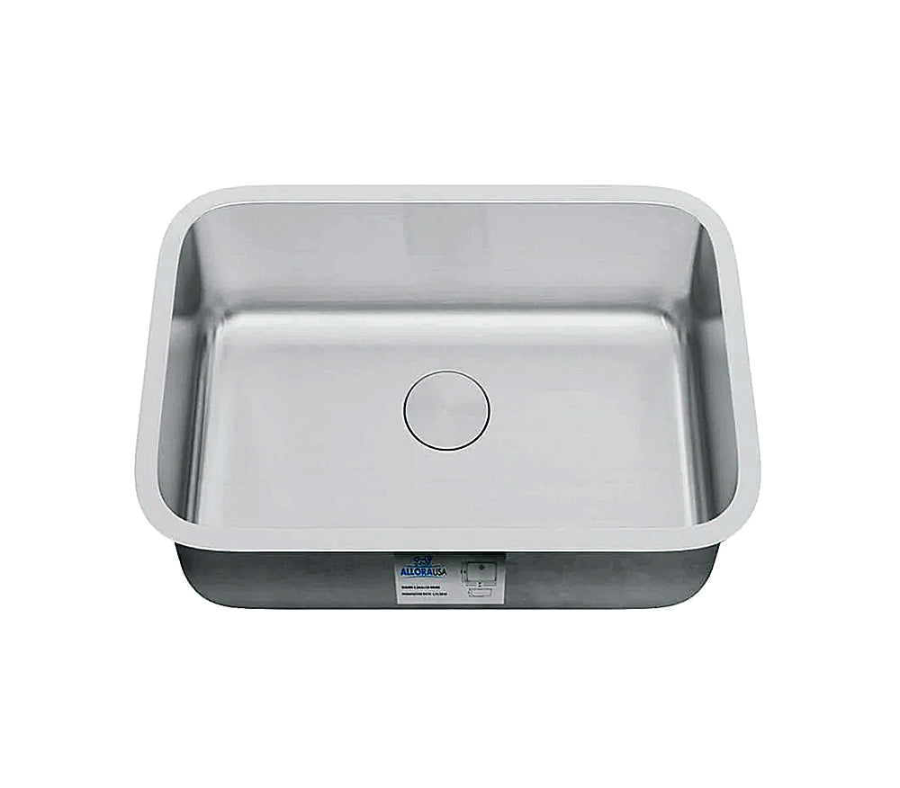 KSN-2718-9-S Single Bowl Undermount Kitchen Sink – Allora USA