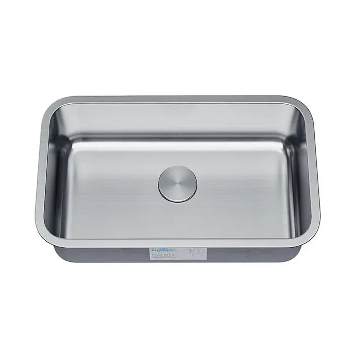 32" Extra-Large Undermount Stainless Steel Single Bowl Kitchen Sink, KSN-3218-9-S