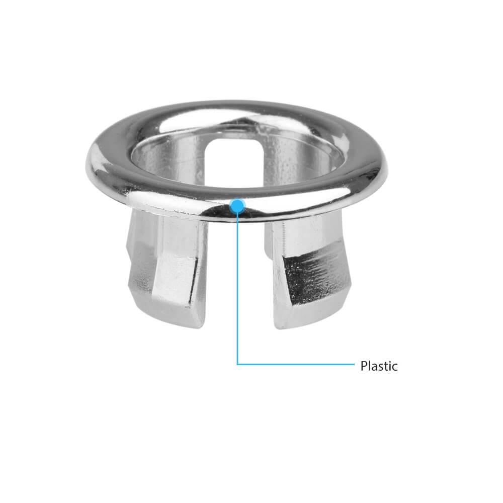 AL6-05 Bathroom Sink Overflow Rings, Two-Pack