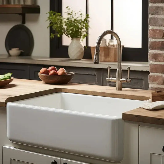 5 Cleaning tips for your fireclay farmhouse sink