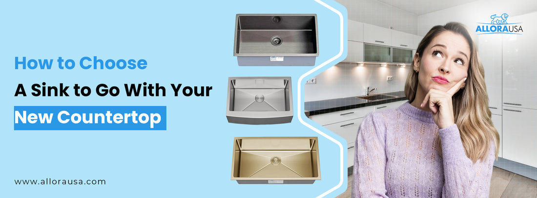 How to Choose A Sink to Go With Your New Countertop
