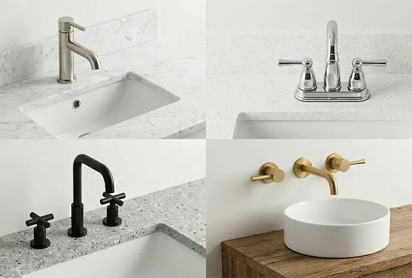Bathroom Faucet Hole Configurations for Multifamily and Commercial Projects