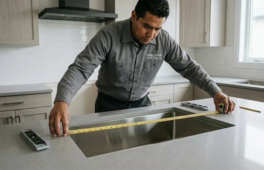 Kitchen Sink Standard Sizes for Multifamily and ADA Planning