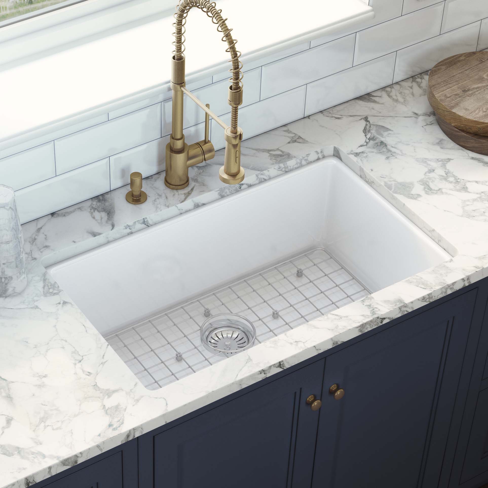 Fireclay Kitchen Sinks