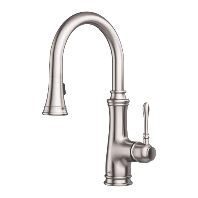 Brushed Nickel Pull Down Kitchen Faucet