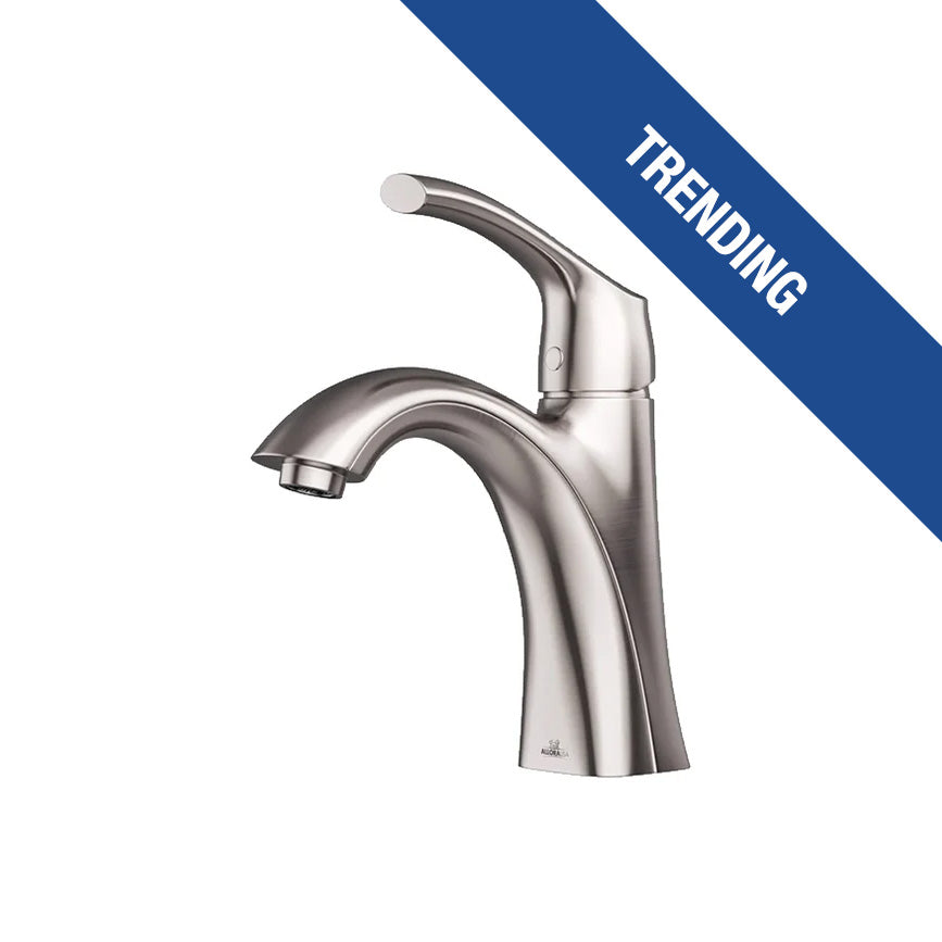 A-6550-BN Single Handle Bathroom Faucet