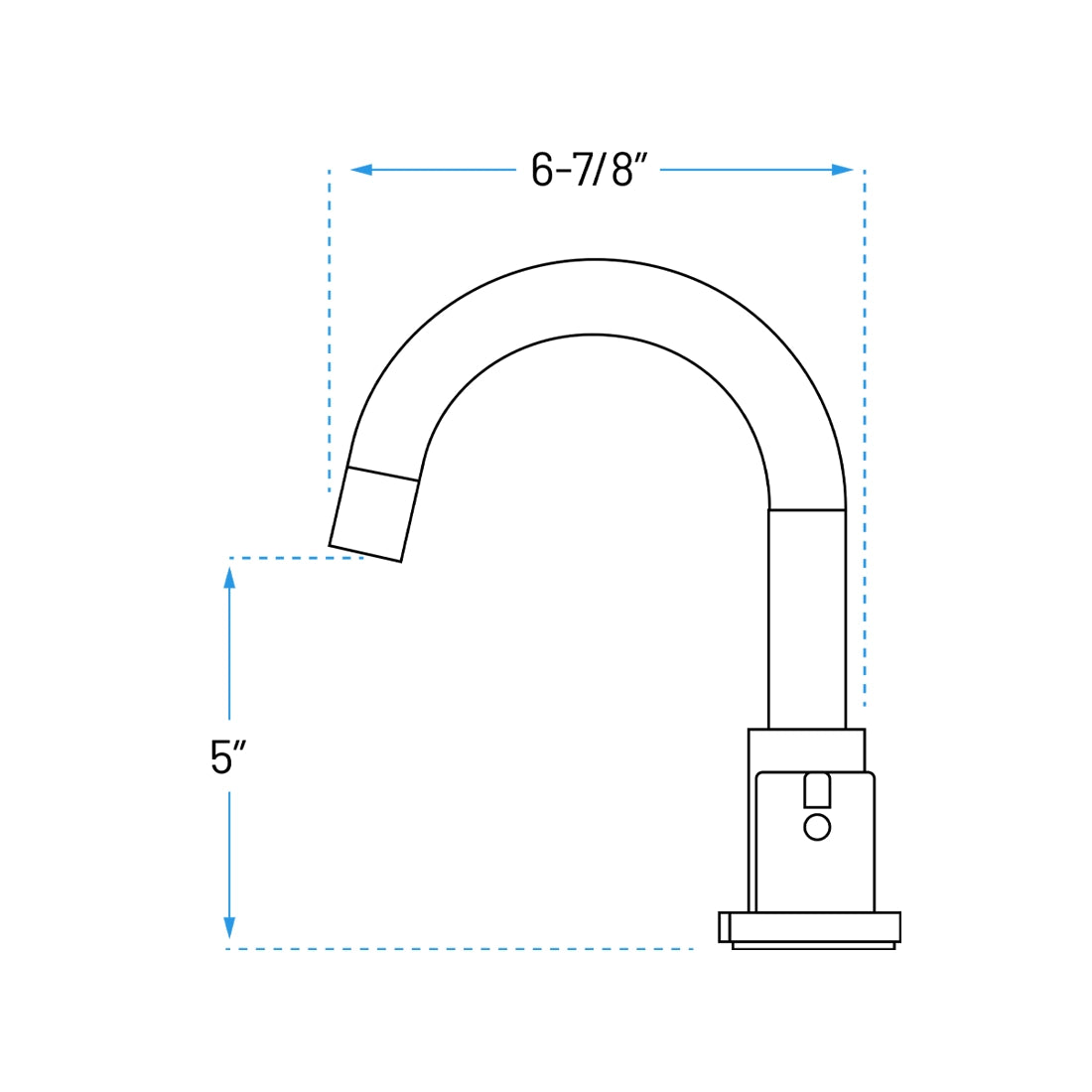 A-7012-BN Two Handle Handle Bathroom Faucet