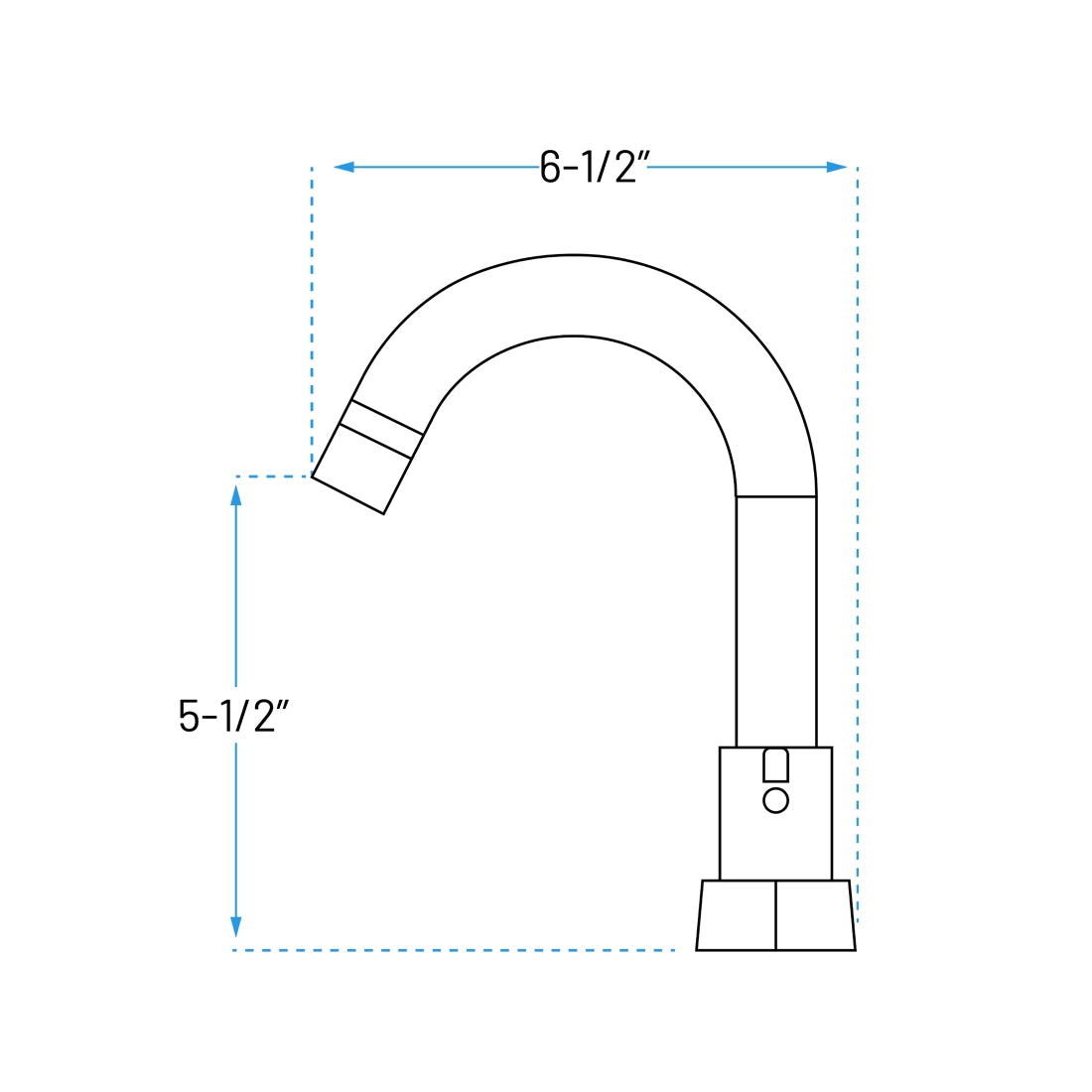 A-7022-BN Two Handle Handle Bathroom Faucet