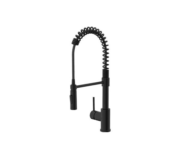 A-807-BL Single Handle Pull-Down Spring Kitchen Faucet