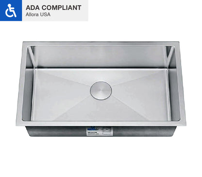 ADA Stainless Steel Kitchen Sink