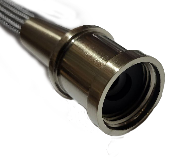 59-1/2" Magnetic Brushed Nickel Faucet Hose for 13/16" Spray Head, AL2-807BN