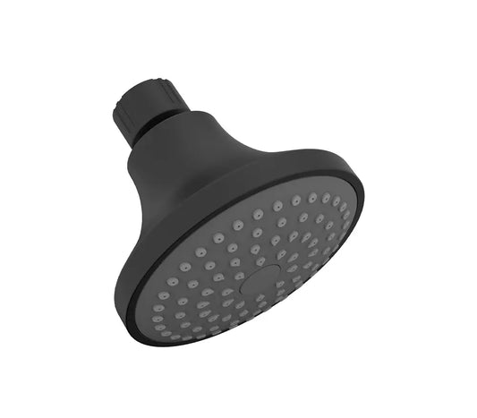 4 Inch Round Shower Head in Black Color