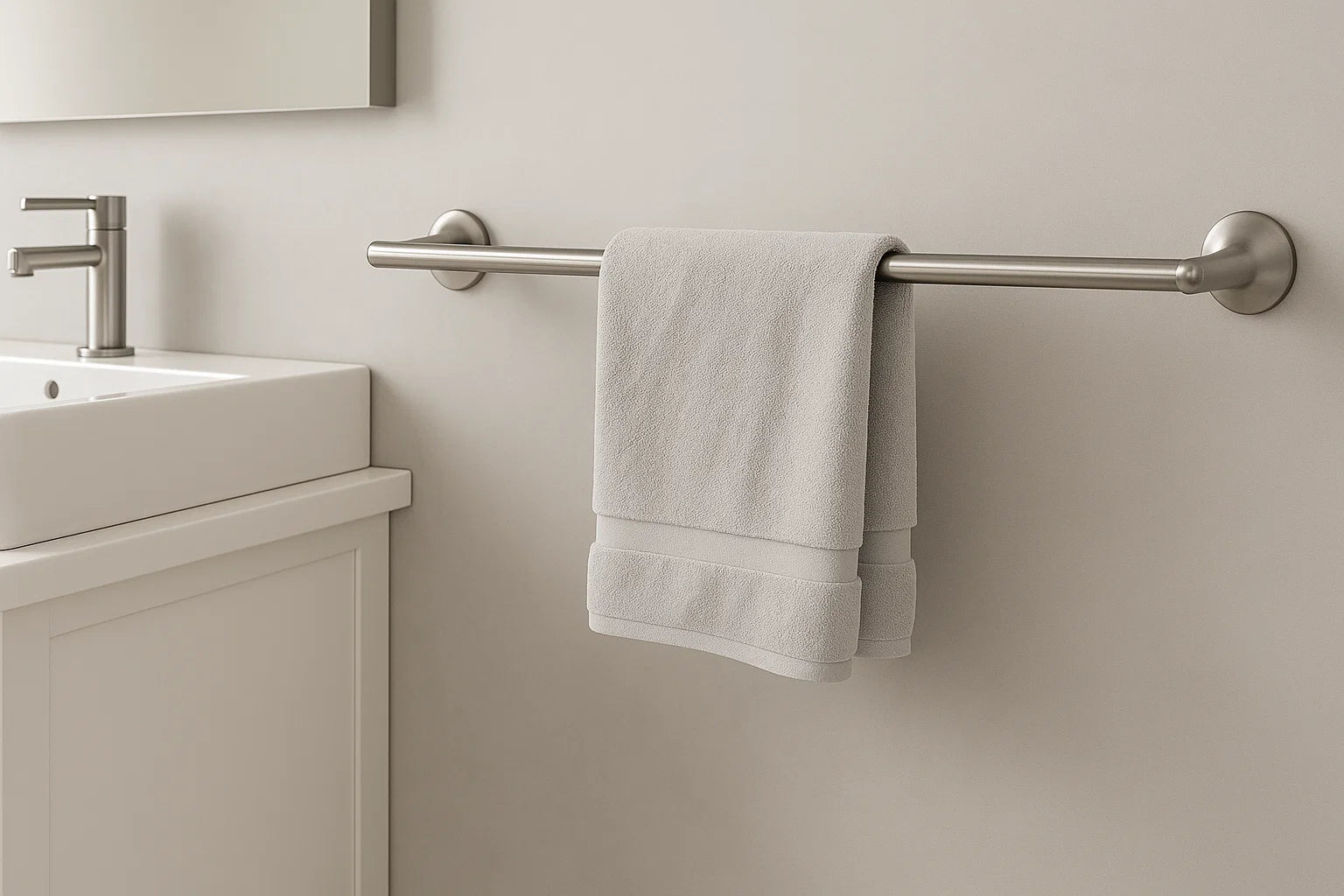 Verdessa Brushed Nickel Four-Piece Bathroom Accessory Set, BAC-76-BN