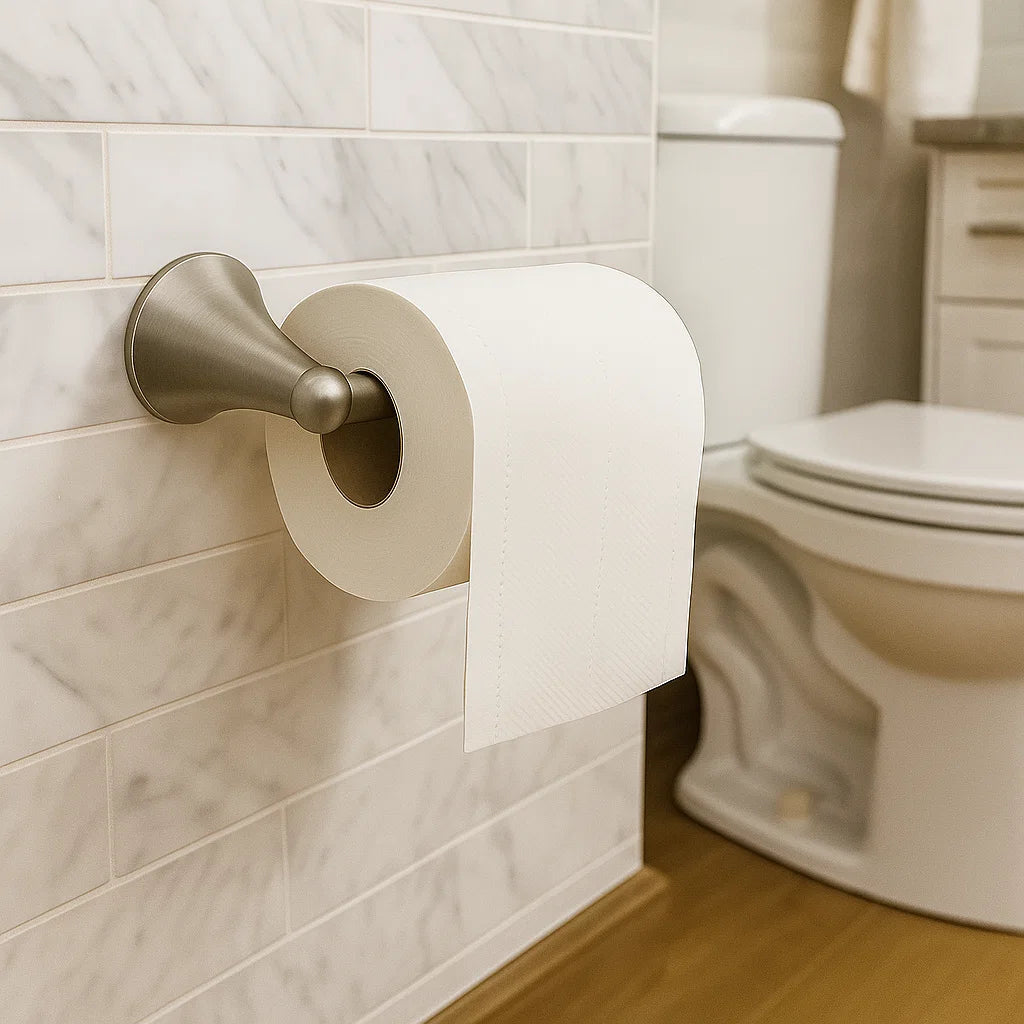 Verdessa Brushed Nickel Four-Piece Bathroom Accessory Set, BAC-76-BN