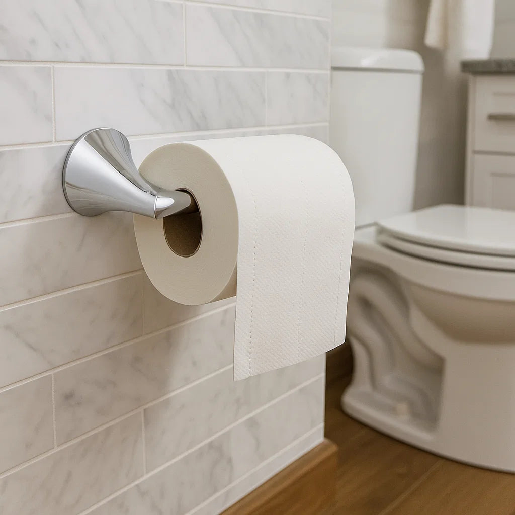 Verdessa Chrome Four-Piece Bathroom Accessory Set, BAC-76-C