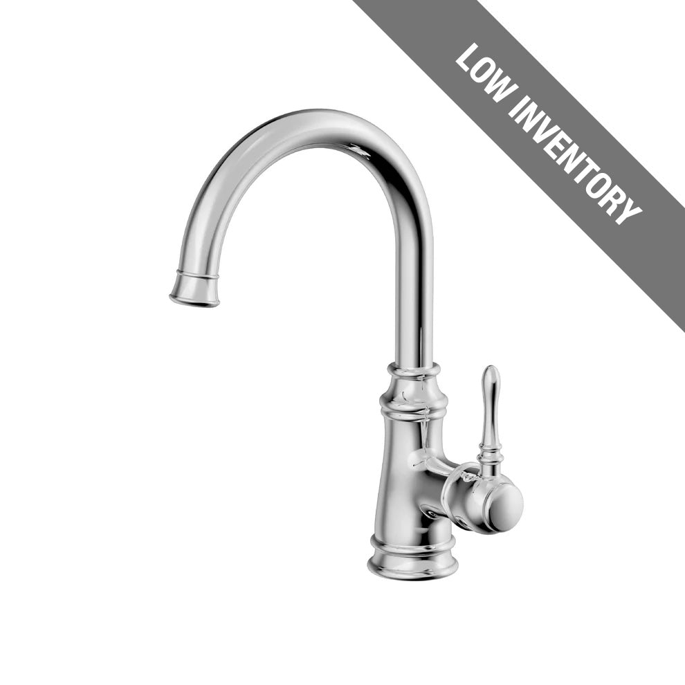 BAR-7260-C Single Handle Goose Neck Bar Faucet