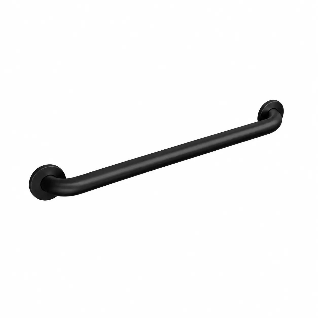 24-Inch Matte Black ADA Grab Bar for Showers and Tubs