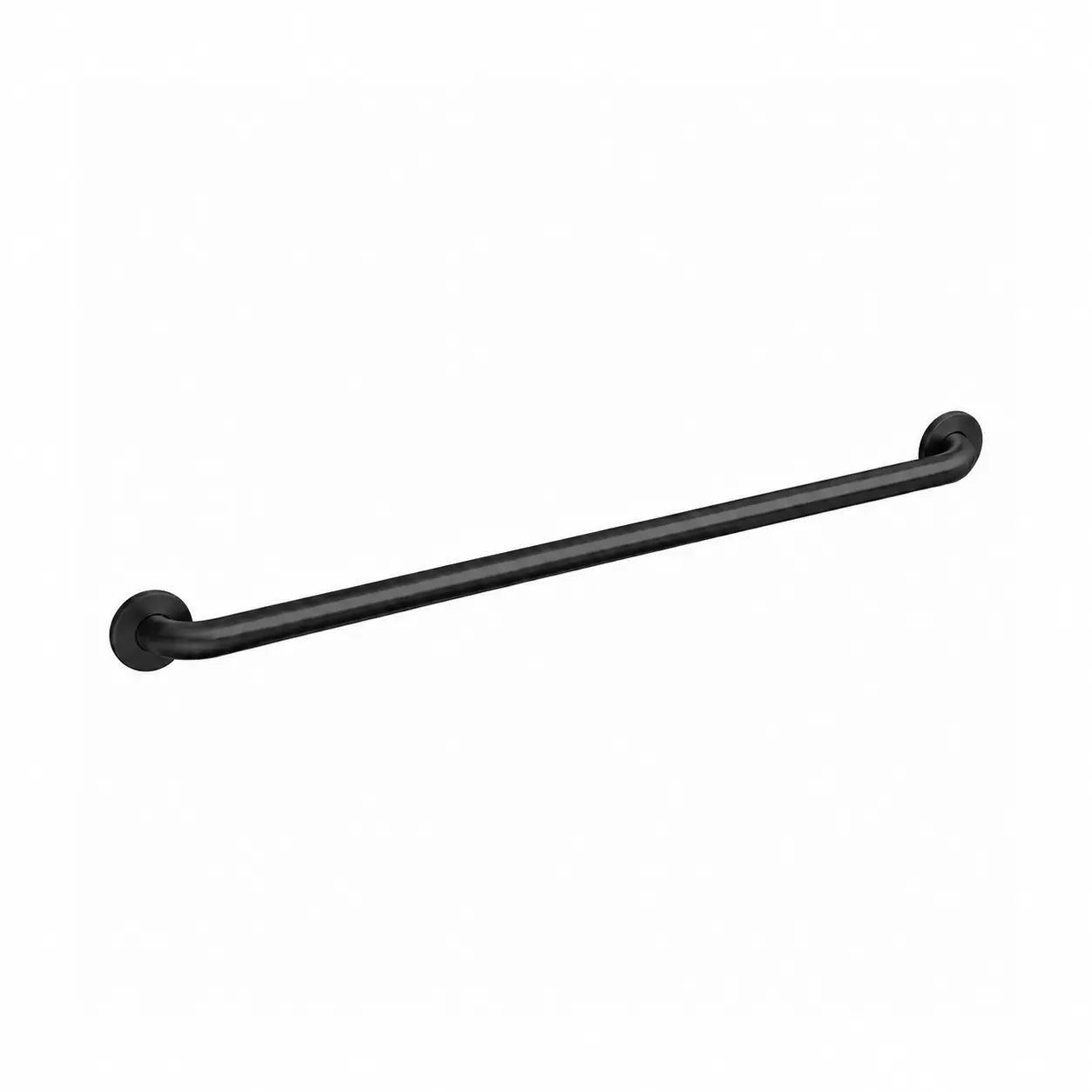 42-Inch Matte Black ADA Grab Bar for Toilet Side Walls