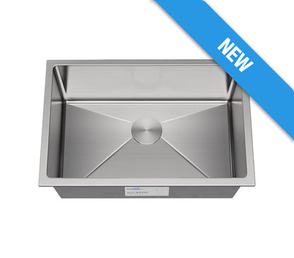 KH-2718-7-S-R15 Handmade Stainless Steel Kitchen Sink