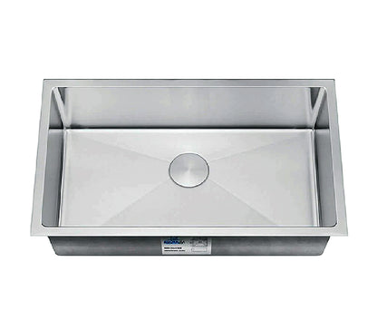 KH-3018-10-S-R15 Handmade Stainless Steel Kitchen Sink