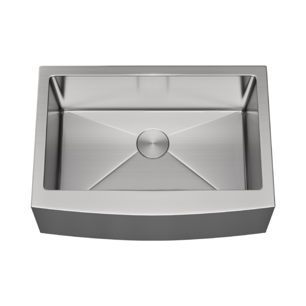 KH-2721F-R15 Farmhouse Stainless Steel Kitchen Sink