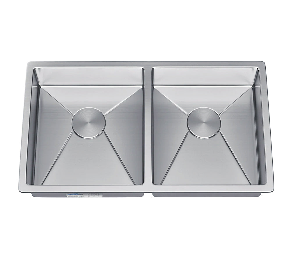 KH-3318-10-D-R0 Handmade Stainless Steel Kitchen Sink