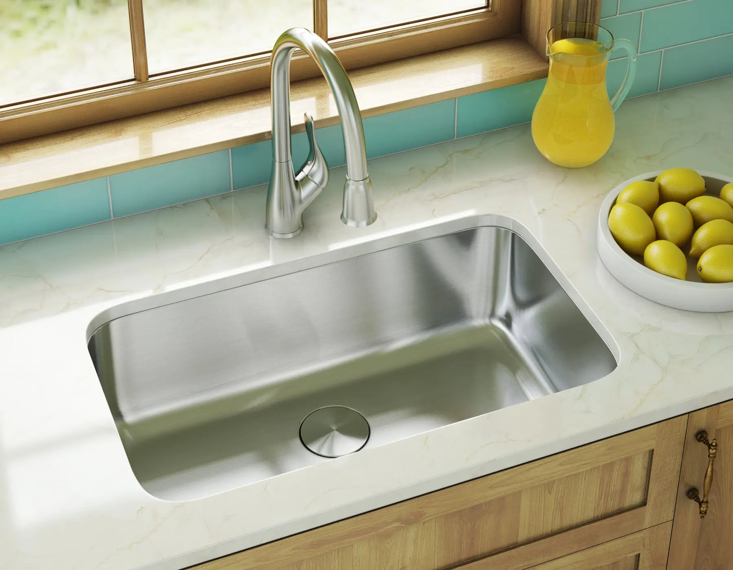 KSN-3118-9-S 31" Undermount Kitchen Sink