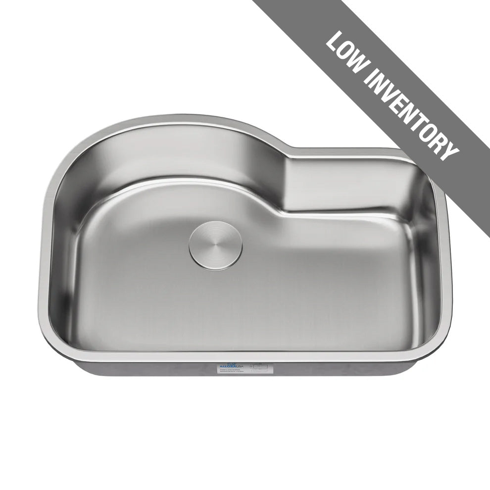 ND-3222 No Divide Single Bowl Undermount Kitchen Sink