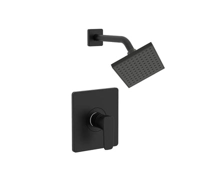 ST-7014-SH-BL Matte Black Shower Trim Kit with Head