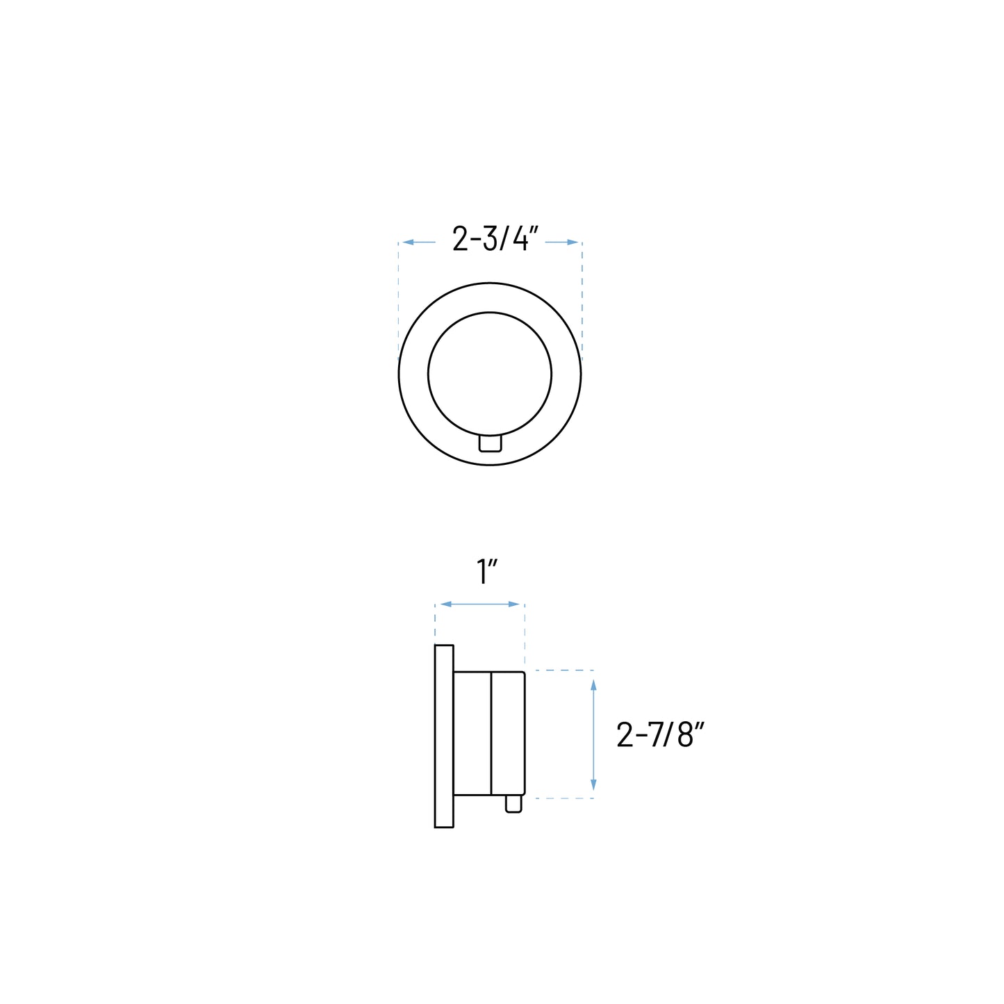 ST-DIV-72-BN Shower Diverter Trim