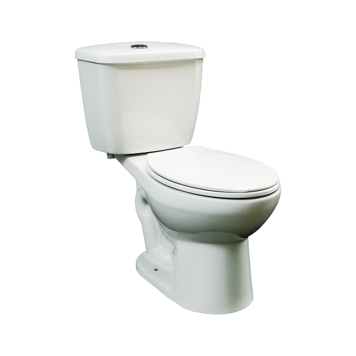 Bulk Packed Dual-Flush Two-Piece Elongated Comfort Height Toilet