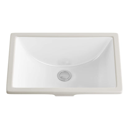 VCS-1116-R Rectangle Porcelain Undermount Sink