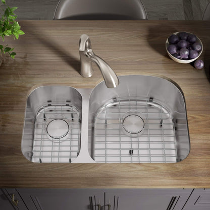 KSN-3121R-9-D Undermount Double Bowl Kitchen Sink