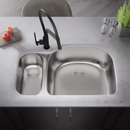 KSN-3321R Undermount Double Bowl Kitchen Sink